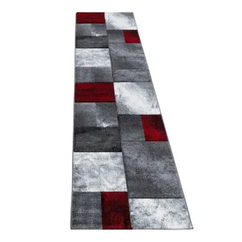 Covor tip traversa burgundy/gri 80x300 cm Hawaii - Ayyildiz Carpets imagine