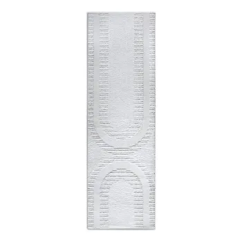 Covor tip traversa crem 80x240 cm Bartoux Cream White - Elle Decoration imagine