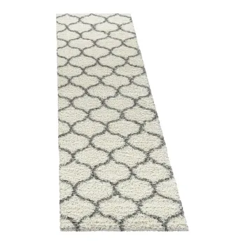 Covor tip traversa crem 80x250 cm Salsa - Ayyildiz Carpets imagine