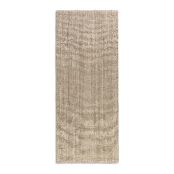 Covor tip traversa crem din iuta 80x200 cm Boucle - Hanse Home imagine