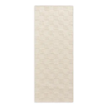 Covor tip traversa crem tesut manual din lana 80x200 cm Scala - Villeroy&Boch imagine