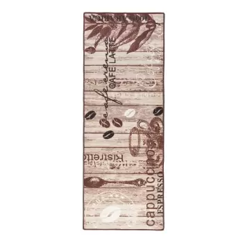Covor tip traversa de bucatarie Hanse Home Delicious Coffee, 67 x 180 cm, maro imagine