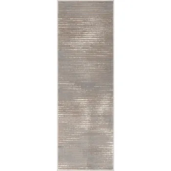 Covor tip traversa grej 67x200 cm Soft Gik P - FD imagine