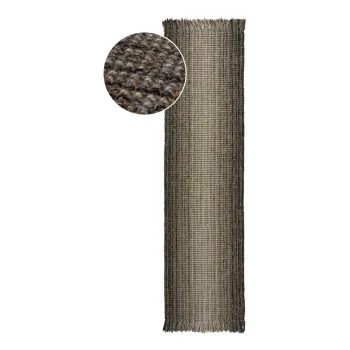 Covor tip traversa gri 60x230 cm - Flair Rugs imagine