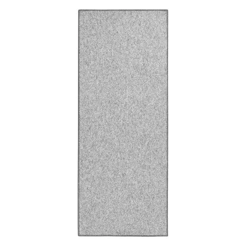 Covor tip traversa gri 80x200 cm Wolly - BT Carpet imagine