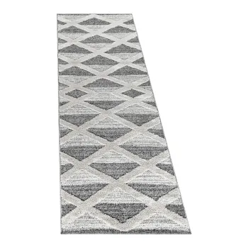 Covor tip traversa gri 80x250 cm Pisa - Ayyildiz Carpets imagine