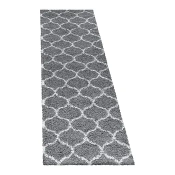 Covor tip traversa gri 80x250 cm Salsa - Ayyildiz Carpets imagine