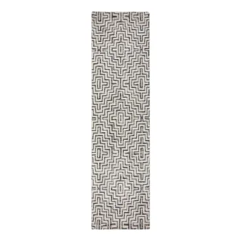 Covor tip traversa gri 80x300 cm Rhett - Flair Rugs imagine