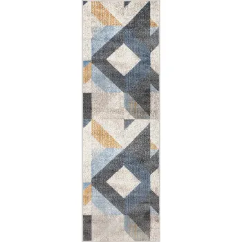 Covor tip traversa gri deschis 80x250 cm Soft Halleby - FD imagine