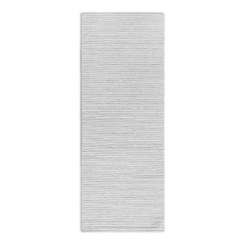 Covor tip traversa gri deschis tesut manual din lana 80x200 cm Francois - Villeroy&Boch imagine