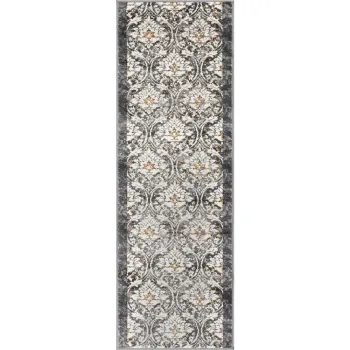 Covor tip traversa gri inchis-fildes 67x200 cm Soft Viskan - FD imagine