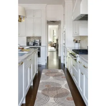 Covor tip traversa gri lavabil 58x240 cm - Oyo Concept imagine