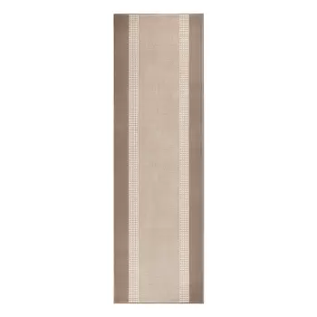 Covor tip traversa Hanse Home Basic, 80 x 200 cm, bej-maro imagine