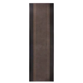 Covor tip traversa Hanse Home Basic, 80x300 cm, maro imagine