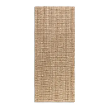 Covor tip traversa in culoare naturala din iuta 80x200 cm Boucle - Hanse Home imagine