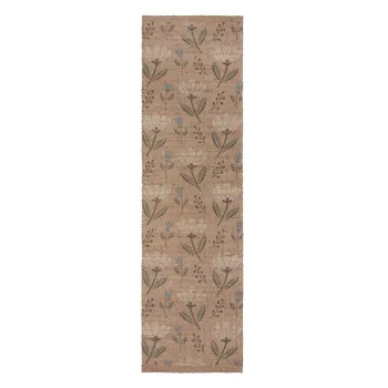 Covor tip traversa in culoare naturala handmade din amestec de iuta 60x230 cm Arriana - Flair Rugs imagine