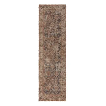 Covor tip traversa in culoare naturala handmade din amestec de iuta 60x230 cm Miley - Flair Rugs imagine