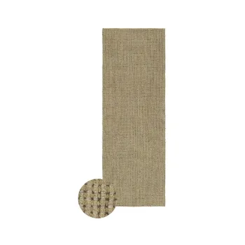 Covor tip traversa kaki lavabil/tesut manual din lana 80x230 cm Unexpected Wool - Lorena Canals imagine
