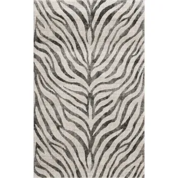 Covor tip traversa lavabil 80x200 cm Zebra - Vitaus imagine