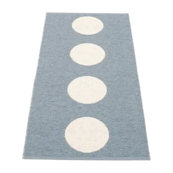 Covor tip traversa pentru interior si exterior albastru deschis 70x150 cm Vera Storm - Pappelina imagine