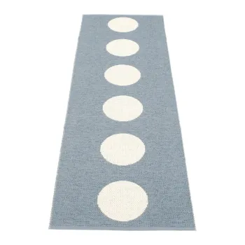 Covor tip traversa pentru interior si exterior albastru deschis 70x225 cm Vera Storm - Pappelina imagine