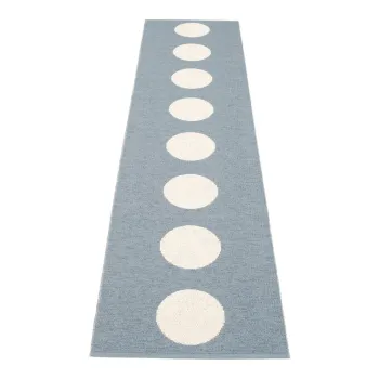 Covor tip traversa pentru interior si exterior albastru deschis 70x300 cm Vera Storm - Pappelina imagine