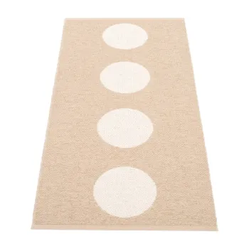 Covor tip traversa pentru interior si exterior bej 70x150 cm Vera Beige - Pappelina imagine