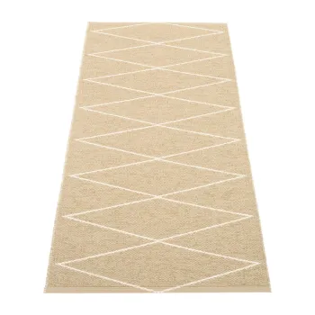 Covor tip traversa pentru interior si exterior bej 70x160 cm Max Sand - Pappelina imagine
