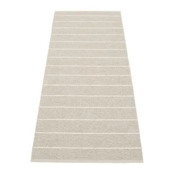 Covor tip traversa pentru interior si exterior bej 70x180 cm Carl Linen - Pappelina imagine