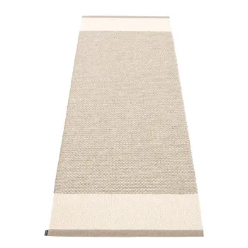 Covor tip traversa pentru interior si exterior bej 70x200 cm Edit Mud Vanilla - Pappelina imagine