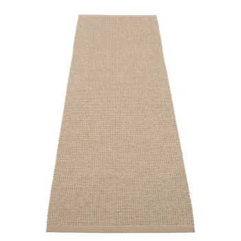 Covor tip traversa pentru interior si exterior bej 70x240 cm Emm Potato - Pappelina imagine