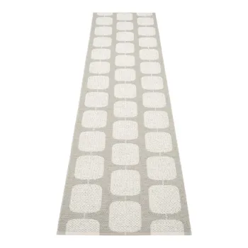 Covor tip traversa pentru interior si exterior bej 70x300 cm Sten Warm Grey - Pappelina imagine