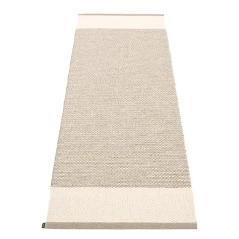 Covor tip traversa pentru interior si exterior bej 85x260 cm Edit Mud Vanilla - Pappelina imagine