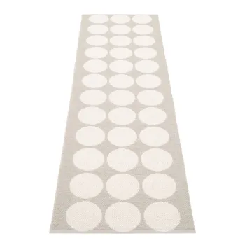 Covor tip traversa pentru interior si exterior bej/crem 70x240 cm Hugo Linen Vanilla - Pappelina imagine