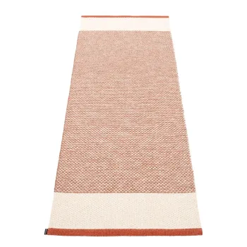 Covor tip traversa pentru interior si exterior caramiziu 70x200 cm Edit Brick - Pappelina imagine