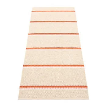 Covor tip traversa pentru interior si exterior caramiziu/crem 70x180 cm Olle Brick Cream - Pappelina imagine