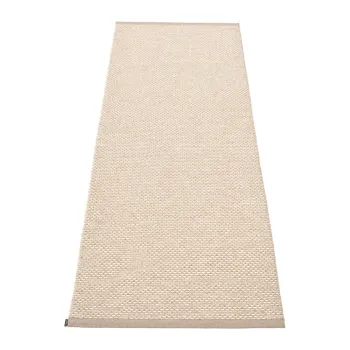 Covor tip traversa pentru interior si exterior crem 70x200 cm Effi Mud - Pappelina imagine