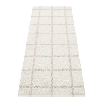 Covor tip traversa pentru interior si exterior crem 70x225 cm Ada Fossil - Pappelina imagine