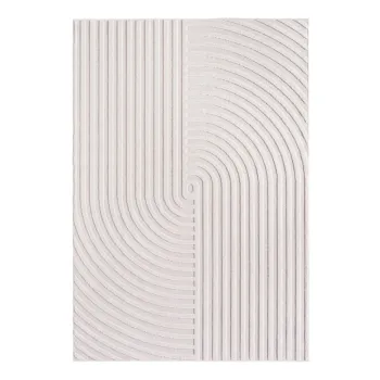 Covor tip traversa pentru interior si exterior crem 80x150 cm Doha 1658 Cream - Ayyildiz Carpets imagine