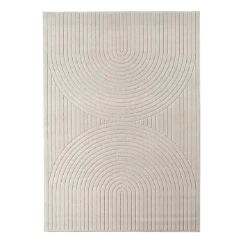 Covor tip traversa pentru interior si exterior crem 80x250 cm Nova 1201 - Ayyildiz Carpets imagine