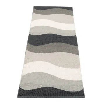 Covor tip traversa pentru interior si exterior gri 70x200 cm Urvi Metal - Pappelina imagine