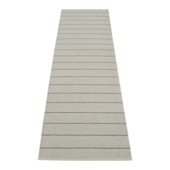 Covor tip traversa pentru interior si exterior gri 70x270 cm Carl Warm Grey - Pappelina imagine