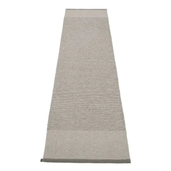 Covor tip traversa pentru interior si exterior gri 70x300 cm Edit Warm Grey - Pappelina imagine