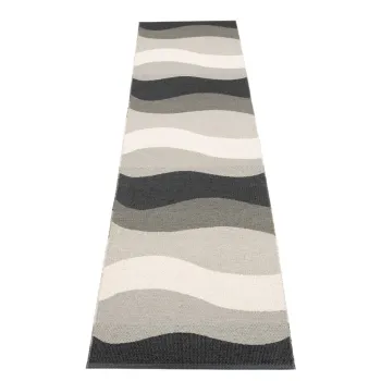 Covor tip traversa pentru interior si exterior gri 70x300 cm Urvi Metal - Pappelina imagine