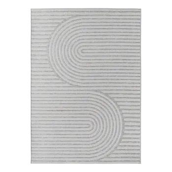 Covor tip traversa pentru interior si exterior gri 80x250 cm Desert 1301 - Ayyildiz Carpets imagine