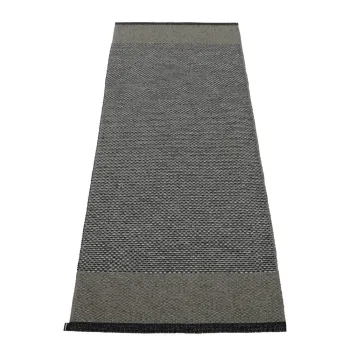 Covor tip traversa pentru interior si exterior gri antracit 70x200 cm Edit Charcoal - Pappelina imagine