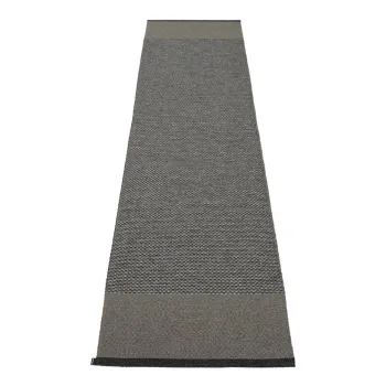 Covor tip traversa pentru interior si exterior gri antracit 70x300 cm Edit Charcoal - Pappelina imagine