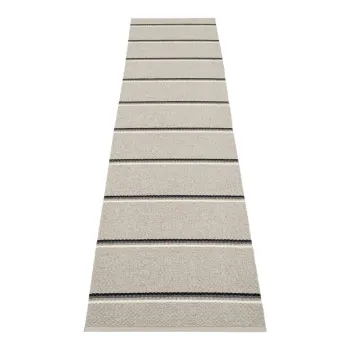 Covor tip traversa pentru interior si exterior gri/bej 70x300 cm Olle Grey Linen - Pappelina imagine