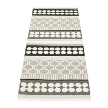 Covor tip traversa pentru interior si exterior gri/crem 70x180 cm Asta Warm Grey - Pappelina imagine