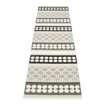 Covor tip traversa pentru interior si exterior gri/crem 70x270 cm Asta Warm Grey - Pappelina imagine